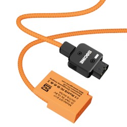 ZGCINE D-Tap to LPE17 for Canon Dummy Battery Cable(braided wire）